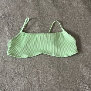 Hollister Light Green Bikini Top